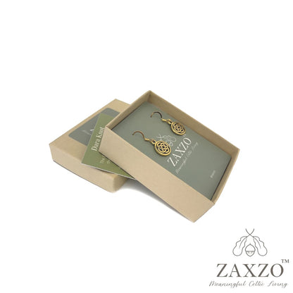 Small French wire earring in gift box